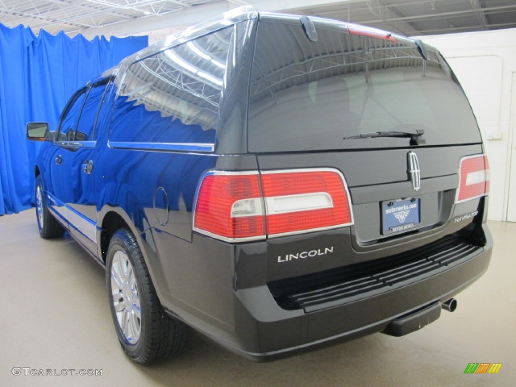 2008 Navigator L Elite 4x4 - Black / Charcoal Black photo #6