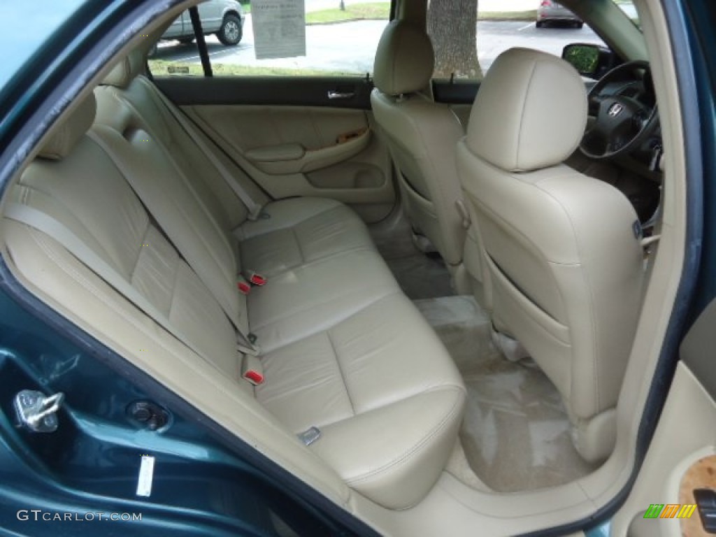 2003 Accord EX V6 Sedan - Noble Green Pearl / Ivory photo #12