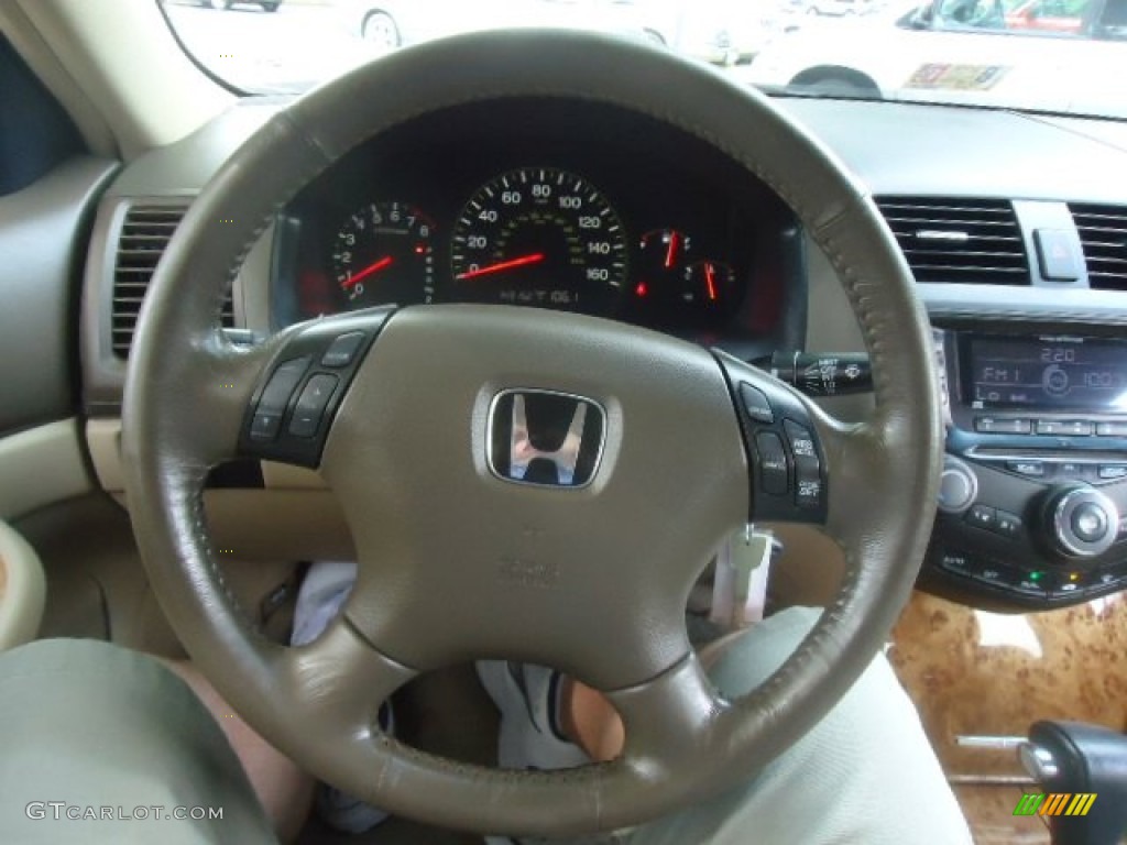 2003 Accord EX V6 Sedan - Noble Green Pearl / Ivory photo #15