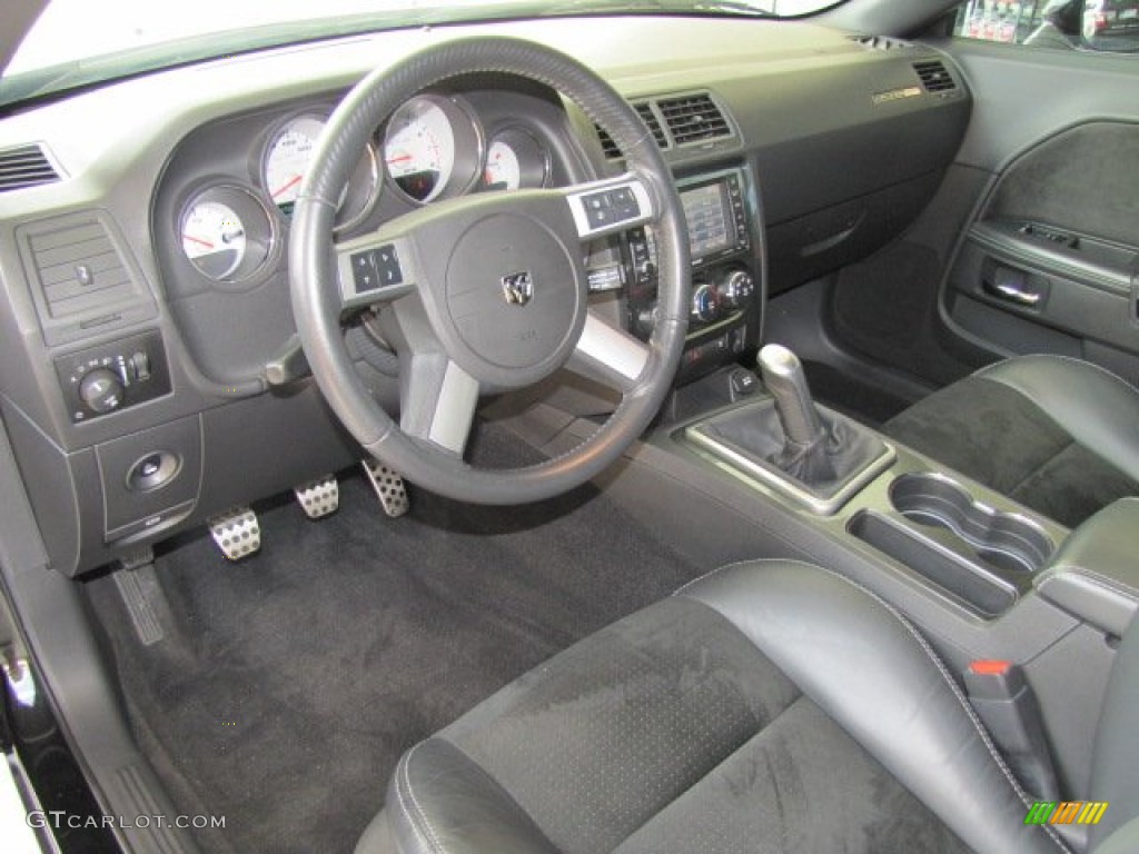 Dark Slate Gray Interior 2009 Dodge Challenger SRT8 Photo #69390462