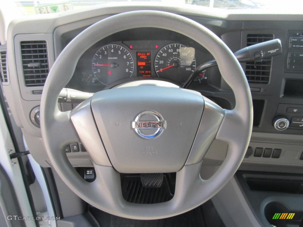 2012 Nissan NV 2500 HD S High Roof Steering Wheel Photos