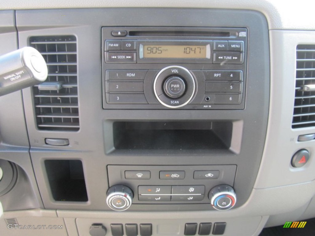 2012 Nissan NV 2500 HD S High Roof Controls Photo #69390805