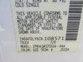 Q10 2012 Nissan NV 2500 HD S High Roof Parts