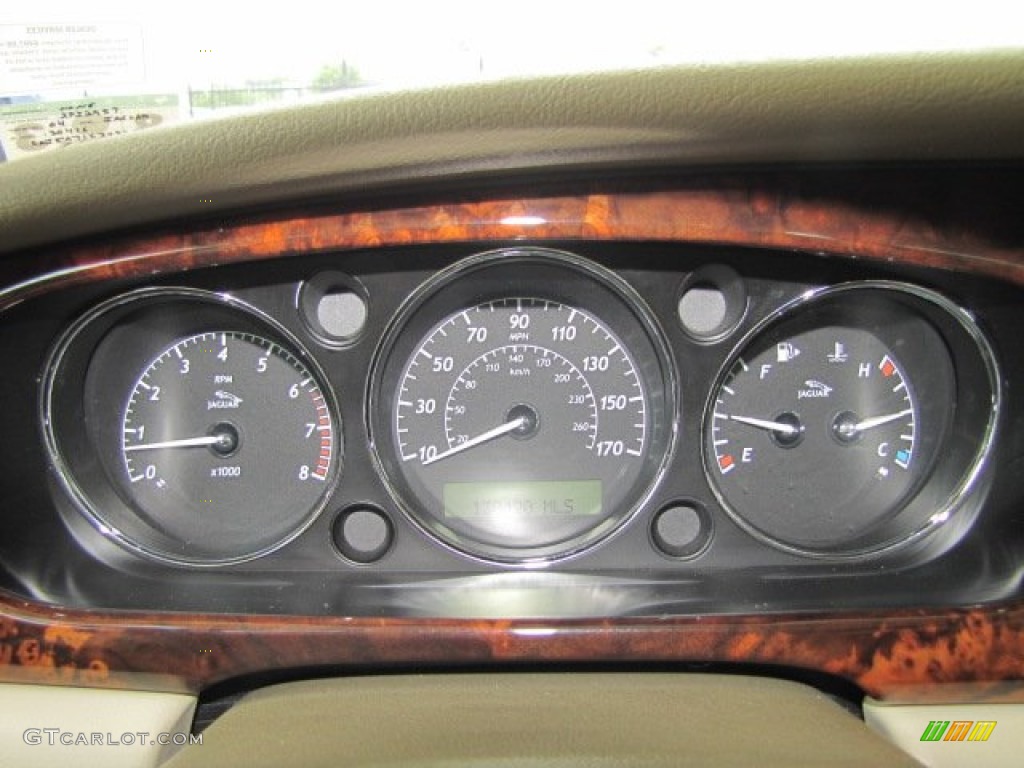 2004 Jaguar XJ XJ8 Gauges Photo #69390925