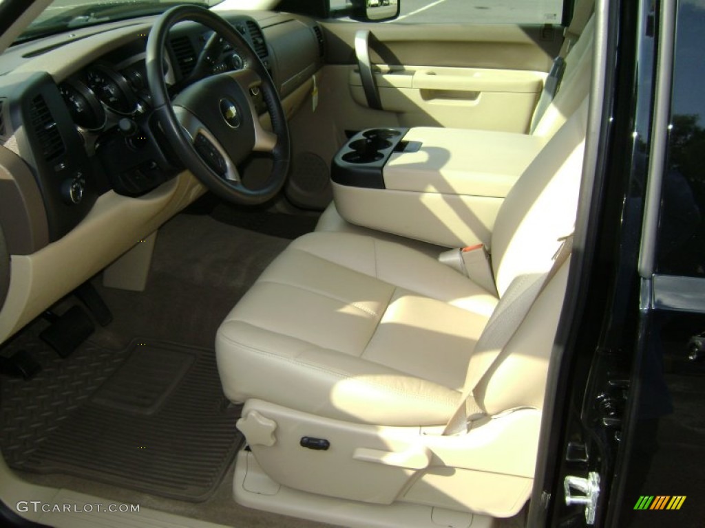 Light Cashmere/Dark Cashmere Interior 2012 Chevrolet Silverado 1500 LT Crew Cab 4x4 Photo #69391441