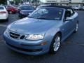 Ice Blue Metallic 2007 Saab 9-3 2.0T Convertible