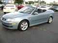 2007 Ice Blue Metallic Saab 9-3 2.0T Convertible  photo #10