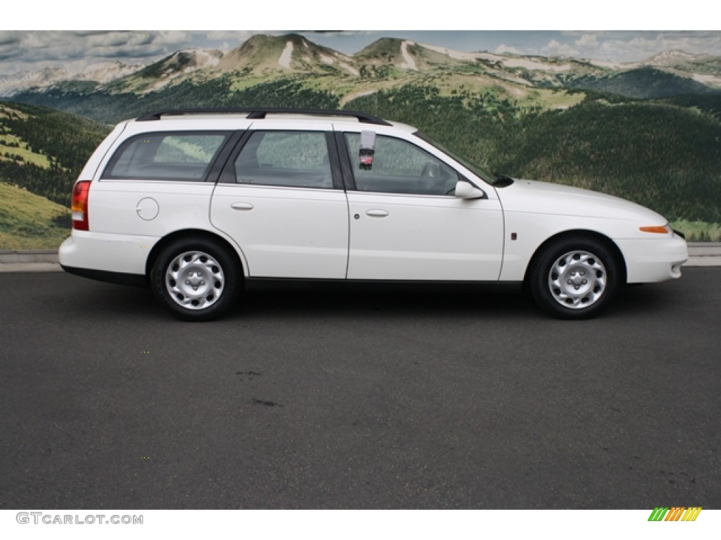 Cream White 2001 Saturn L Series LW200 Wagon Exterior Photo #69392947