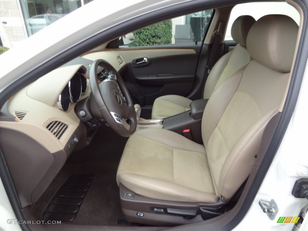 Cocoa/Cashmere Interior 2010 Chevrolet Malibu LT Sedan Photo #69393175