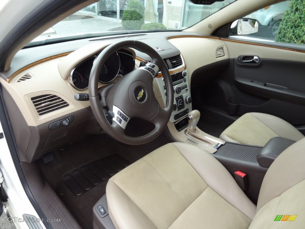 Cocoa/Cashmere Interior 2010 Chevrolet Malibu LT Sedan Photo #69393184