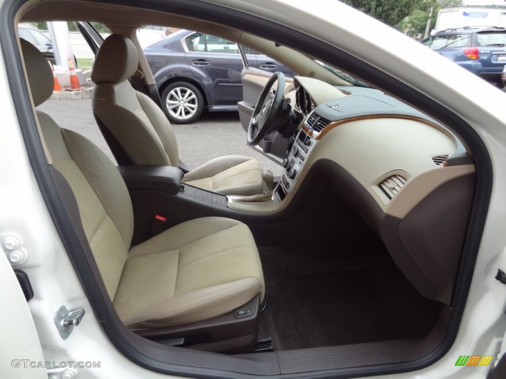 Cocoa/Cashmere Interior 2010 Chevrolet Malibu LT Sedan Photo #69393229