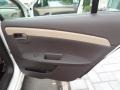 Cocoa/Cashmere 2010 Chevrolet Malibu LT Sedan Door Panel
