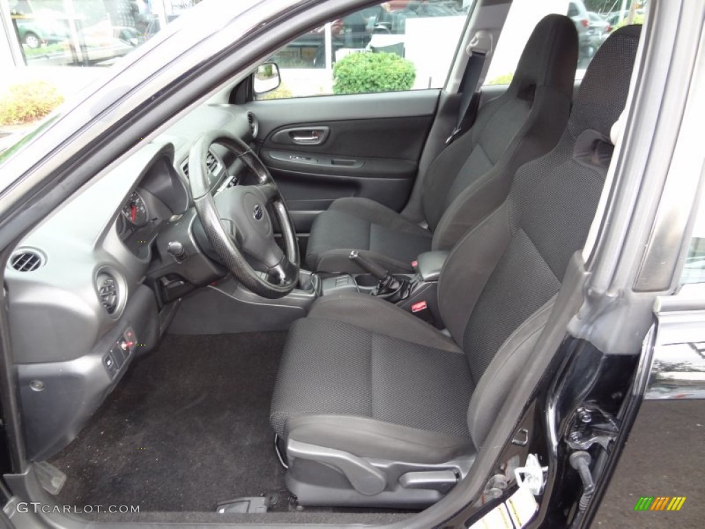 Black Interior 2005 Subaru Impreza Wrx Wagon Photo 69393523