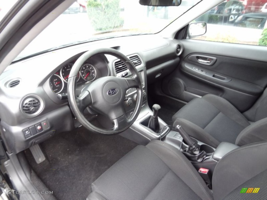 Black Interior 2005 Subaru Impreza Wrx Wagon Photo 69393529