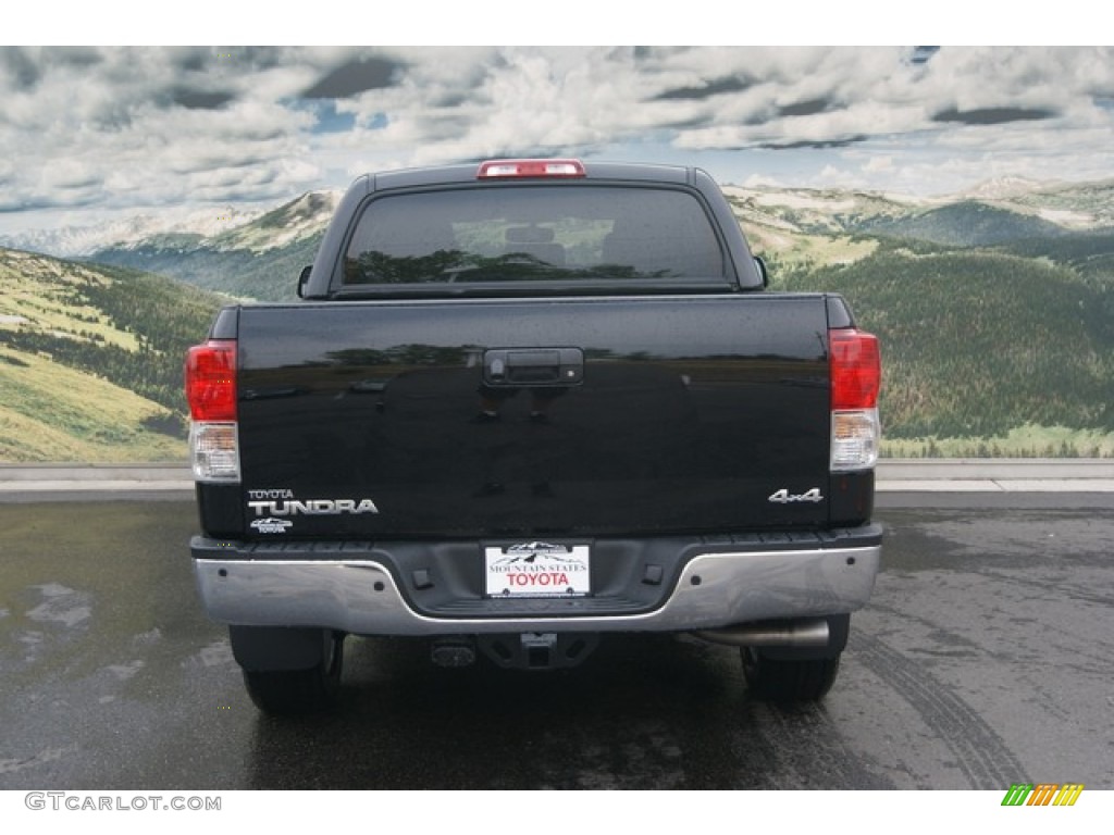 2012 Tundra Platinum CrewMax 4x4 - Black / Black photo #5