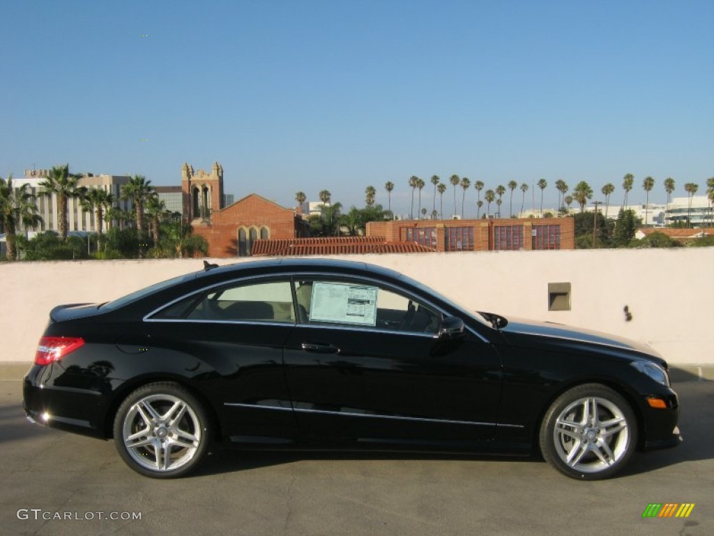 Black 2013 Mercedes-Benz E 550 Coupe Exterior Photo #69393931