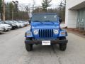 2003 Intense Blue Pearl Jeep Wrangler X 4x4  photo #11