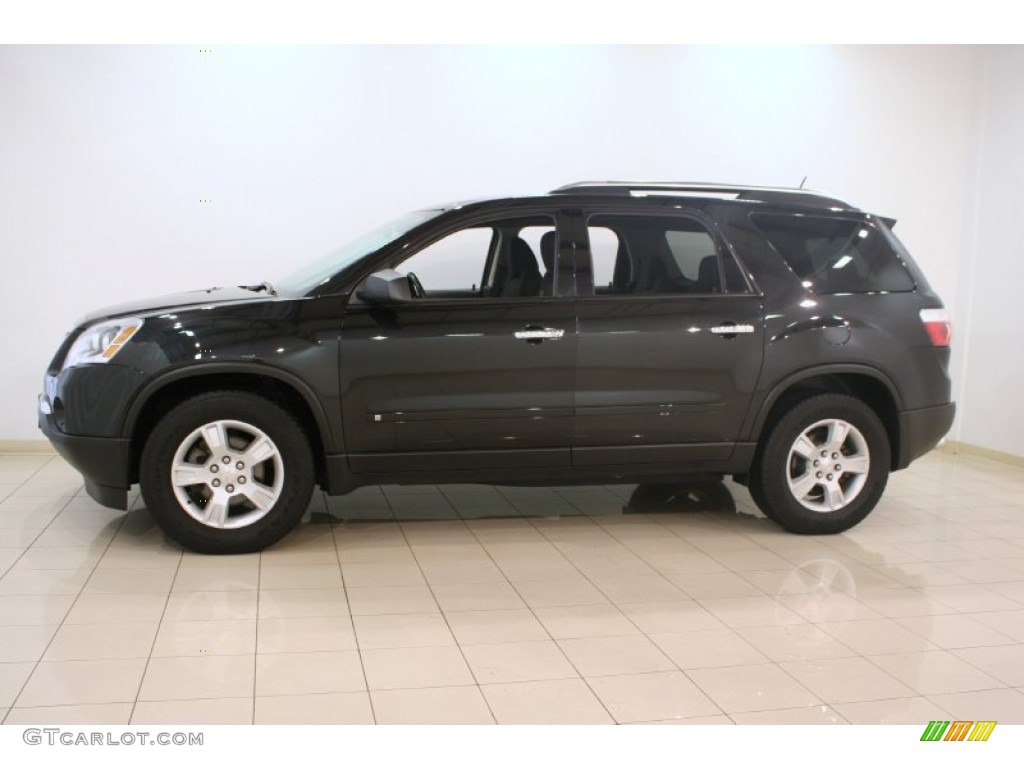 2010 Acadia SLE AWD - Carbon Black Metallic / Ebony photo #4