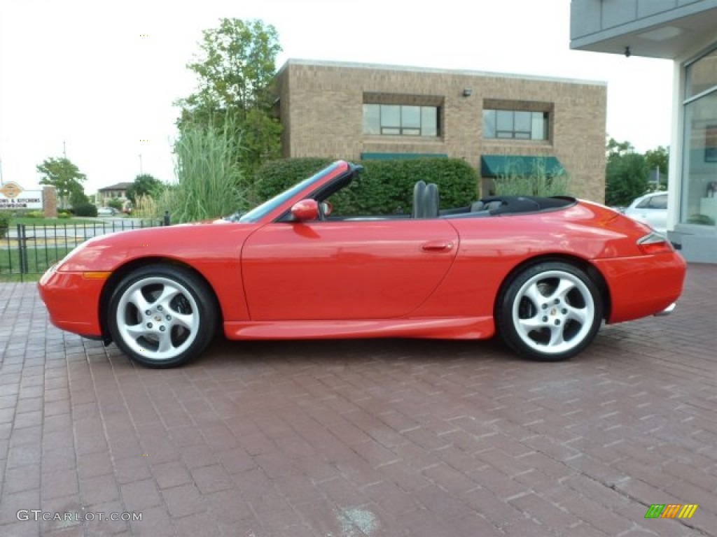 Guards Red 2001 Porsche 911 Carrera Cabriolet Exterior Photo #69397012
