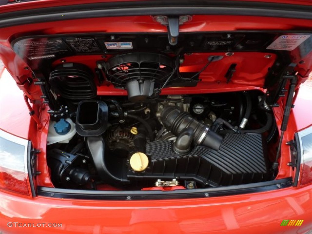 2001 Porsche 911 Carrera Cabriolet 3.4 Liter DOHC 24V VarioCam Flat 6 Cylinder Engine Photo #69397051