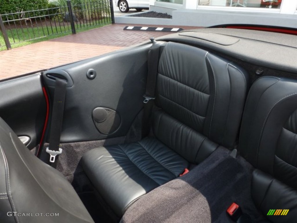 2001 Porsche 911 Carrera Cabriolet Rear Seat Photo #69397300