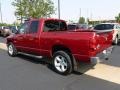 2008 Inferno Red Crystal Pearl Dodge Ram 1500 Big Horn Edition Quad Cab 4x4  photo #6