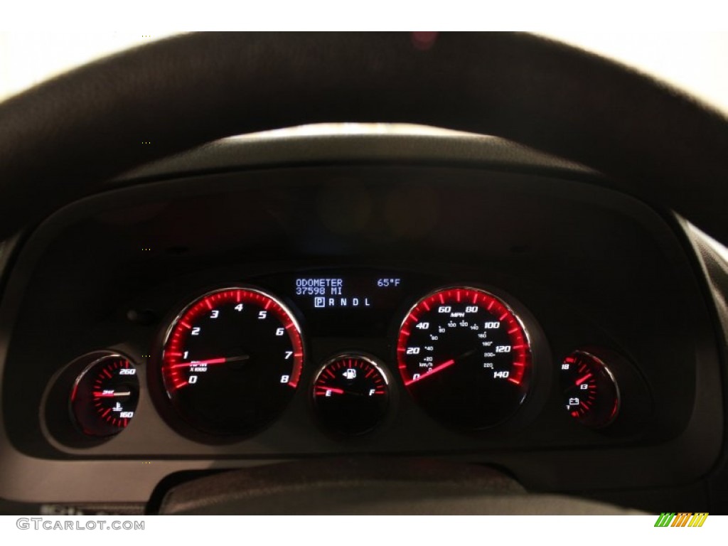 2010 GMC Acadia SL AWD Gauges Photo #69397810