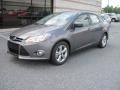 2012 Sterling Grey Metallic Ford Focus SE Sport Sedan  photo #2