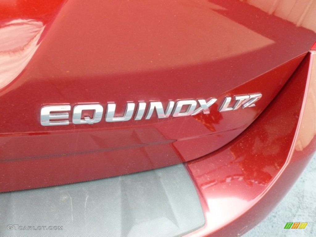 2010 Equinox LTZ AWD - Cardinal Red Metallic / Jet Black photo #14