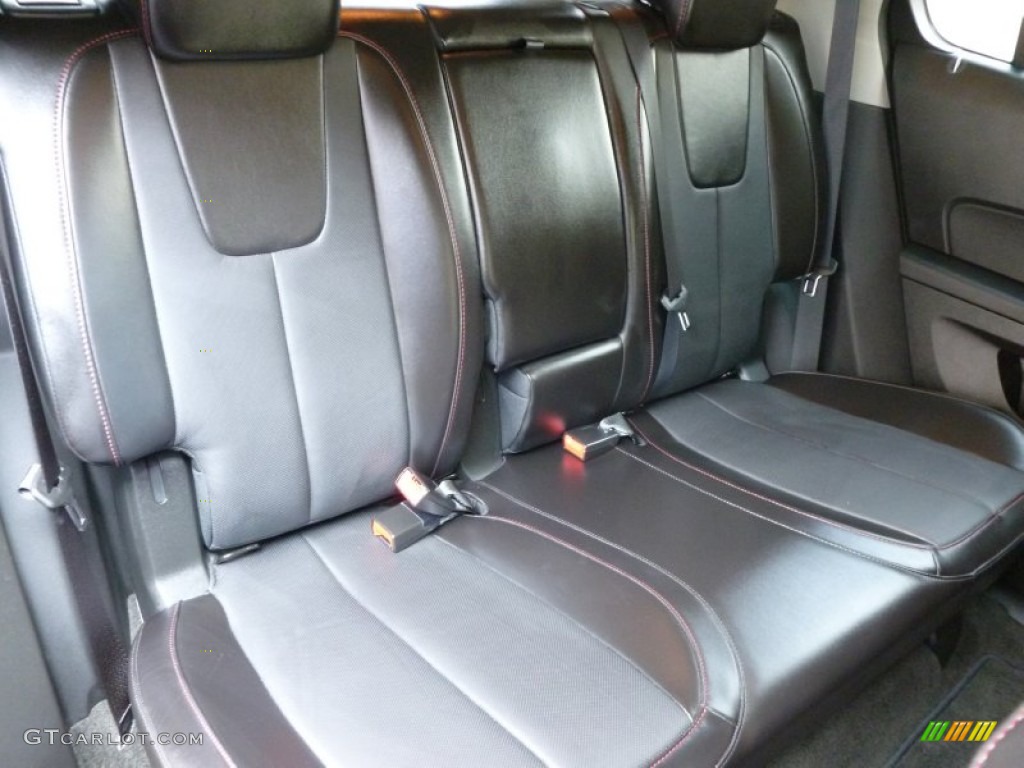 Jet Black Interior 2010 Chevrolet Equinox LTZ AWD Photo #69398224