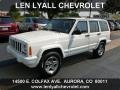 2000 Stone White Jeep Cherokee Classic  photo #1