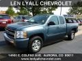 2007 Blue Granite Metallic Chevrolet Silverado 1500 LT Extended Cab 4x4  photo #1