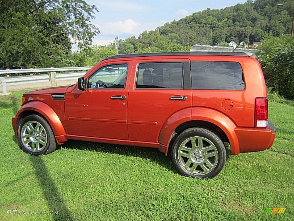 Sunburst Orange Pearl 2007 Dodge Nitro R/T 4x4 Exterior Photo #69399118