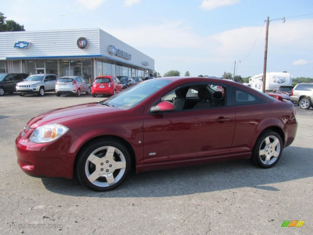 2007 Cobalt SS Coupe - Sport Red Tint Coat / Gray photo #1