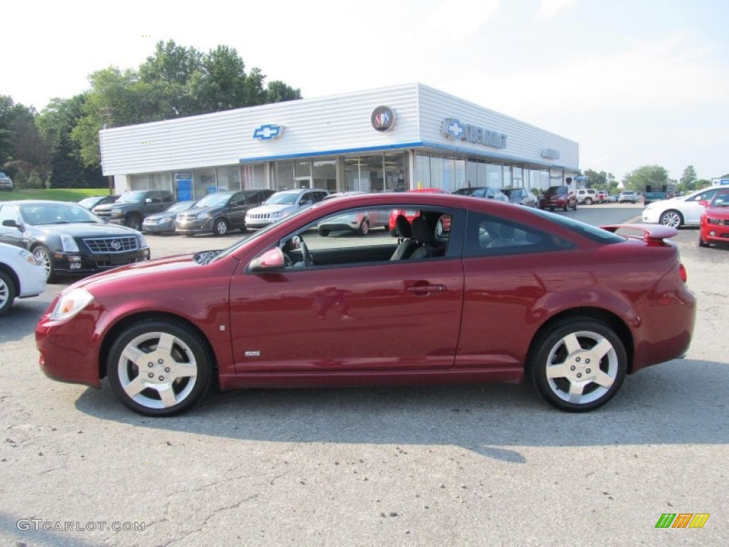 2007 Cobalt SS Coupe - Sport Red Tint Coat / Gray photo #2