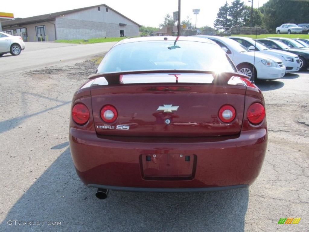2007 Cobalt SS Coupe - Sport Red Tint Coat / Gray photo #4