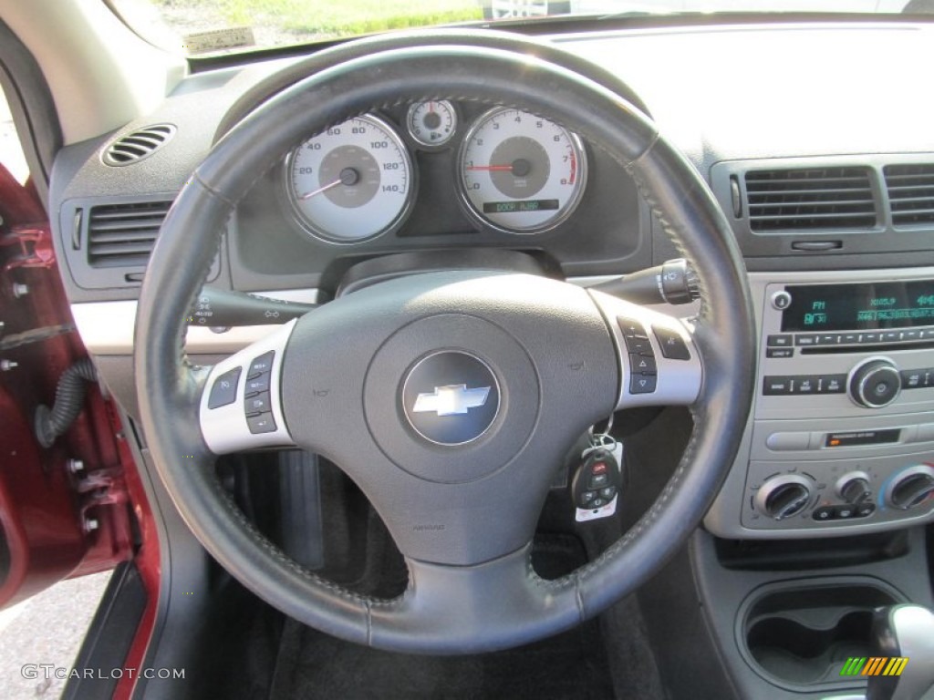 2007 Chevrolet Cobalt SS Coupe Gray Steering Wheel Photo #69399529