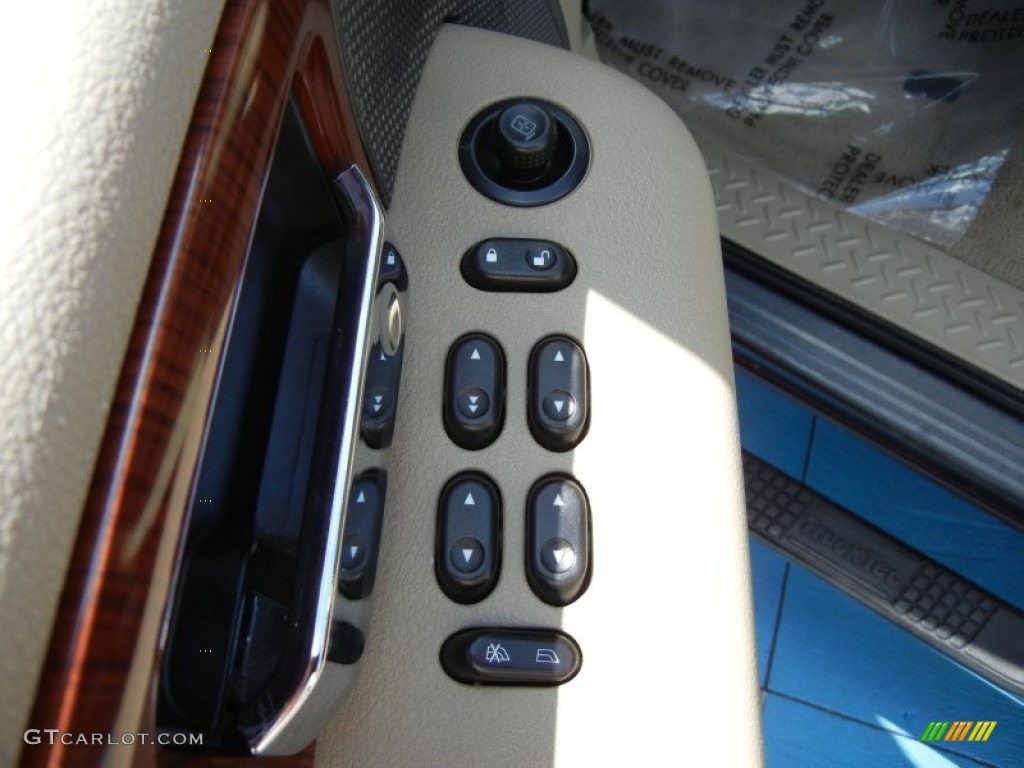 2005 F150 Lariat SuperCrew - Dark Toreador Red Metallic / Tan photo #13