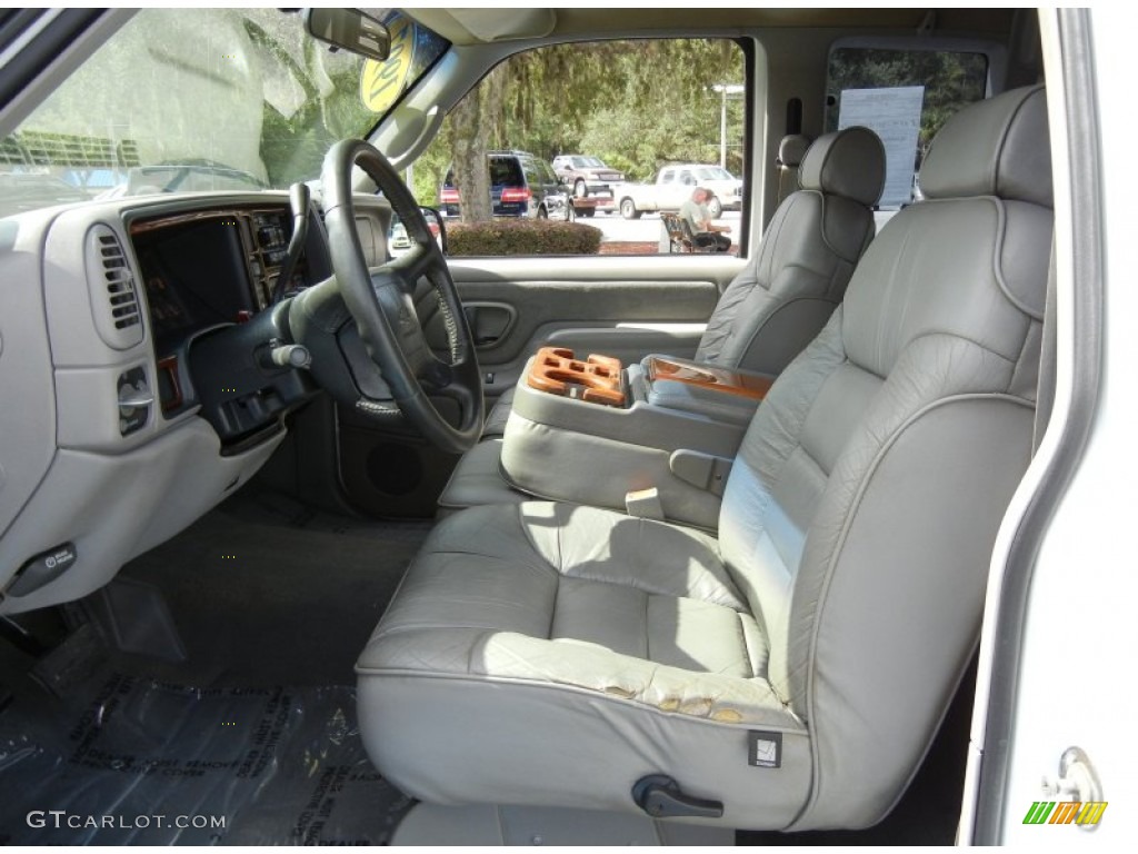 Neutral Shale Interior 1997 Chevrolet C/K C1500 Silverado Extended Cab Photo #69400168