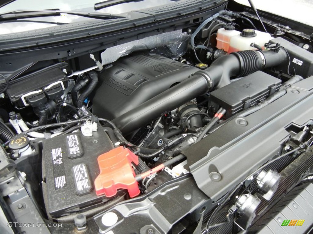 2012 Ford F150 Lariat SuperCrew 4x4 3.5 Liter EcoBoost DI Turbocharged DOHC 24-Valve Ti-VCT V6 Engine Photo #69400969