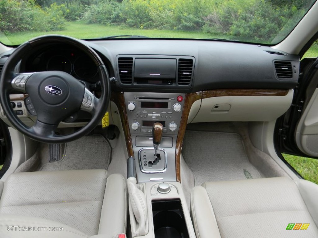 Warm Ivory Interior 2008 Subaru Outback 3.0R L.L.Bean Edition Wagon Photo #69402958