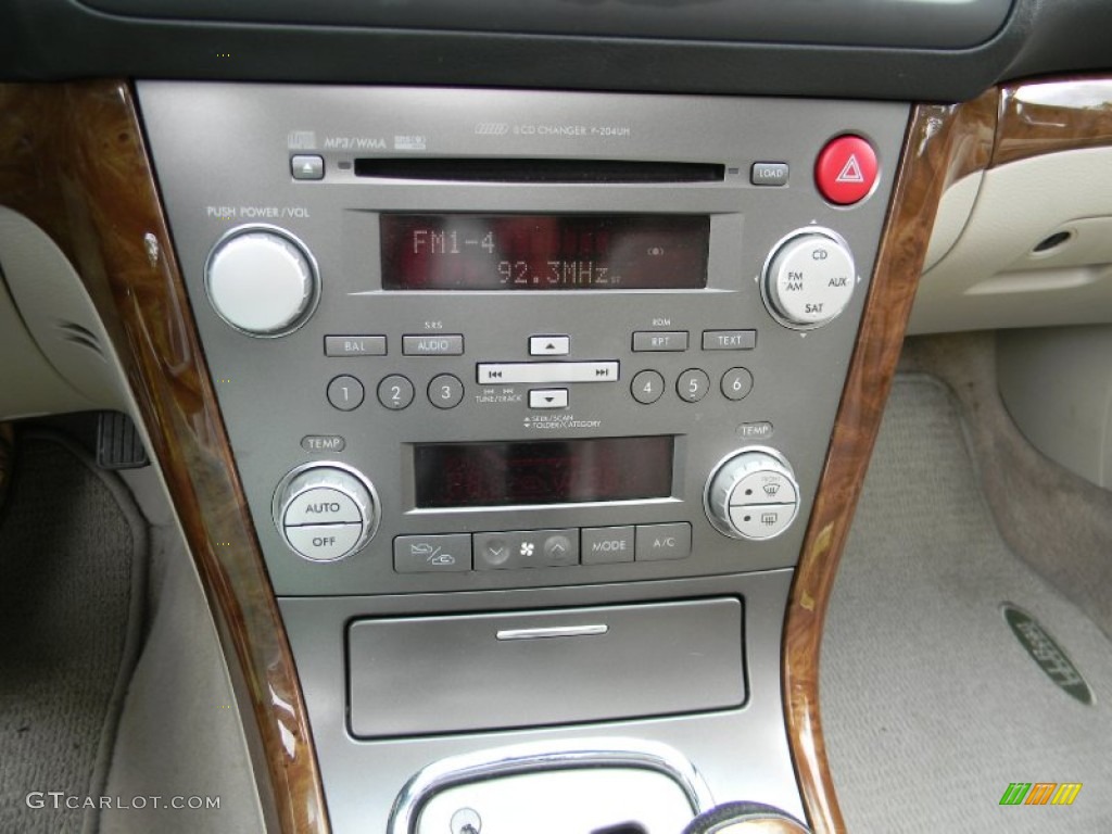 2008 Subaru Outback 3.0R L.L.Bean Edition Wagon Controls Photo #69402964