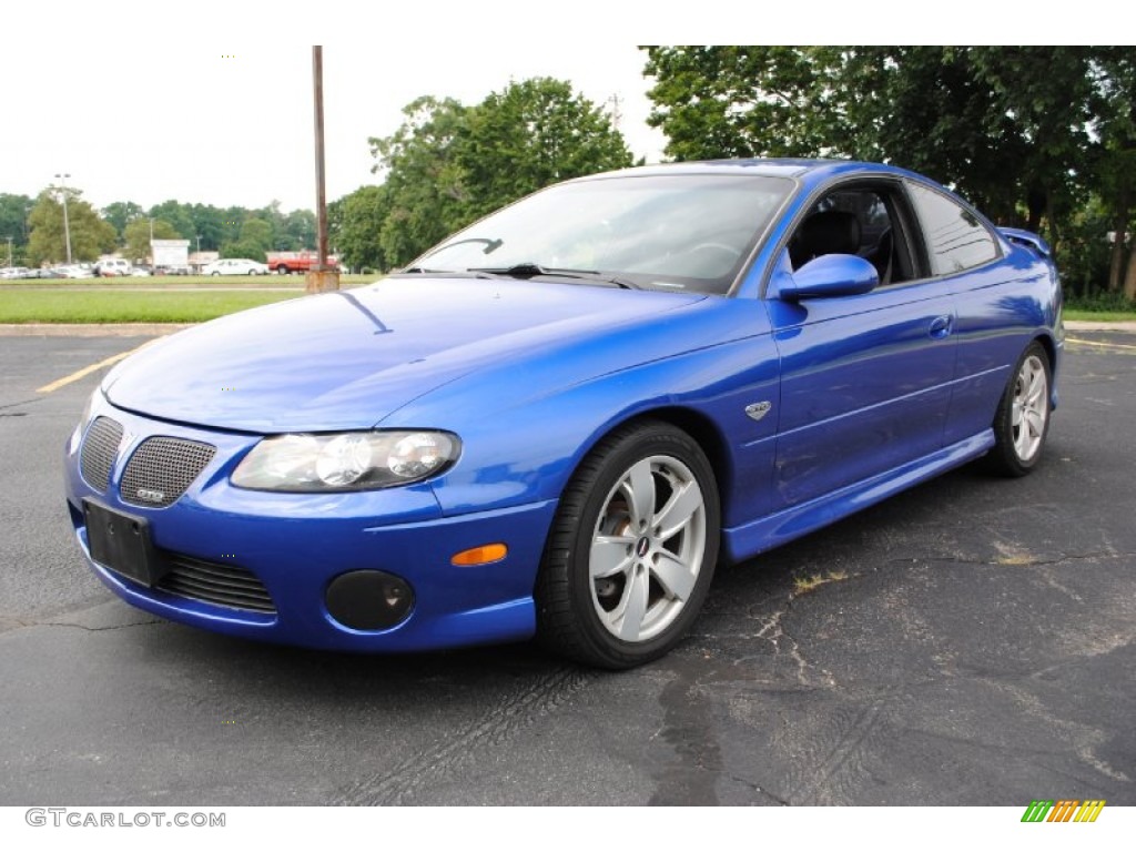 Impulse Blue Metallic Pontiac GTO