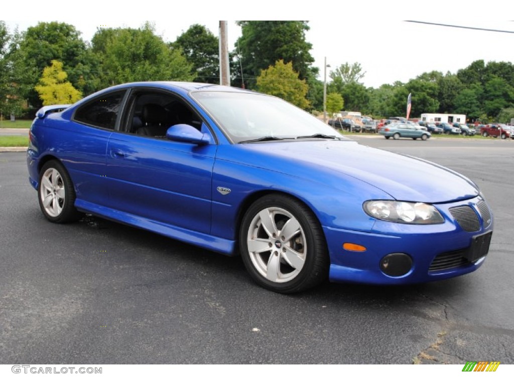 2004 GTO Coupe - Impulse Blue Metallic / Black photo #7