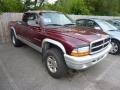 2002 Dark Garnet Red Pearl Dodge Dakota SLT Club Cab 4x4  photo #1