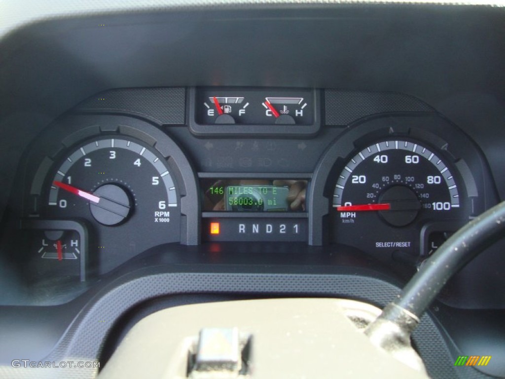 2009 Ford E Series Van E150 XLT Passenger Gauges Photo #69405261