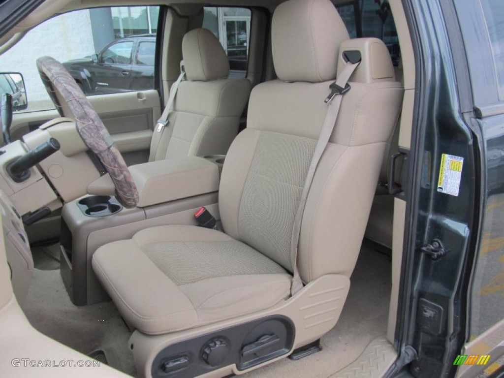 2006 Ford F150 XLT SuperCab 4x4 Front Seat Photo #69405423