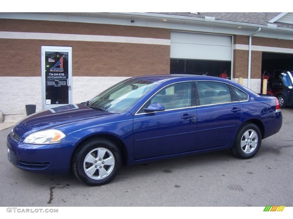 2007 Impala LT - Laser Blue Metallic / Gray photo #1