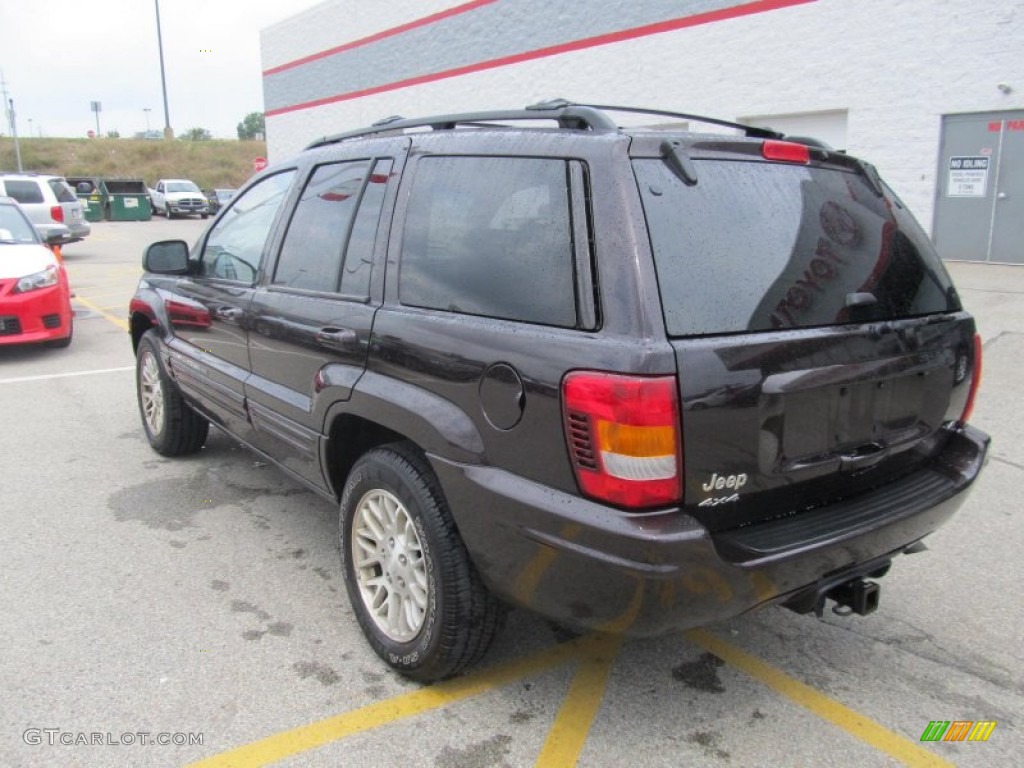 2004 Grand Cherokee Limited 4x4 - Deep Lava Red Metallic / Dark Slate Gray photo #3