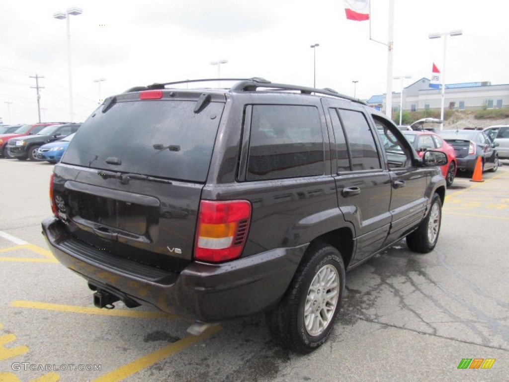 2004 Grand Cherokee Limited 4x4 - Deep Lava Red Metallic / Dark Slate Gray photo #5